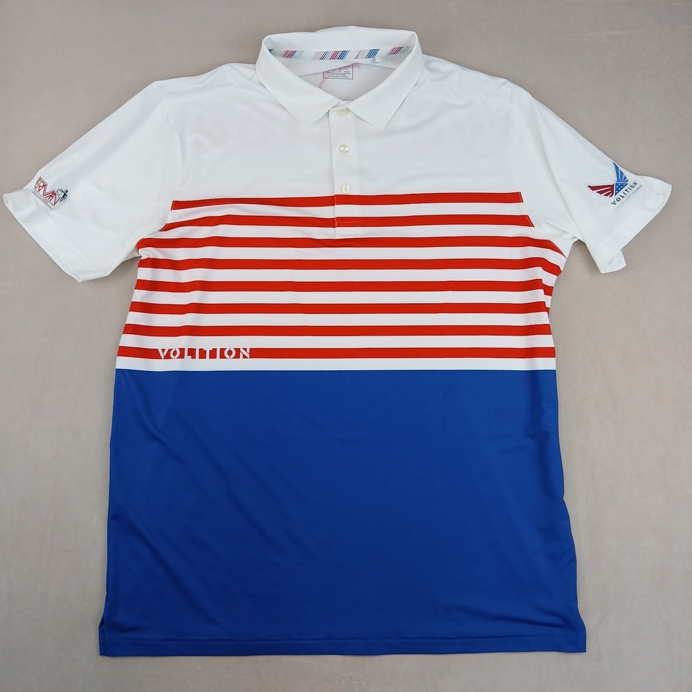 Puma Volition Large Mens Polo 23x30 Stretch Performance Sherman Plastics